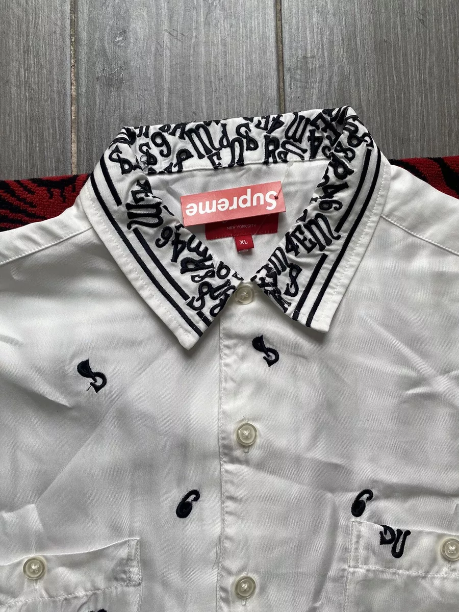 Supreme Nouveau Embroidered S/S Shirt