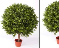 Buchskugel Kunstpflanze FüR AußEnbereich Mit Uv Schutz HöHe Ca. 65Cm Von Ibizano
