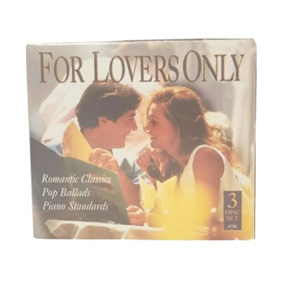 For Lovers Only (CD) Clair De Lune, Misty, Blue Moon & More 3-DISC SET. NEW 