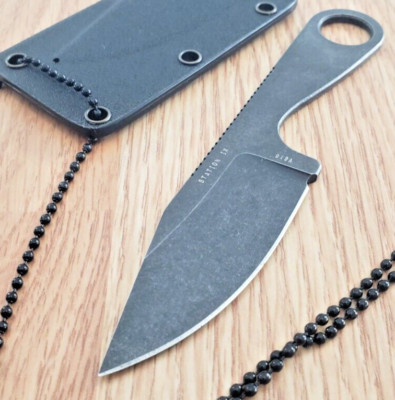 Station IX Trail Ultra Neck Fixed Knife 2.5'' VG-10 Steel Blade Stainless Handle