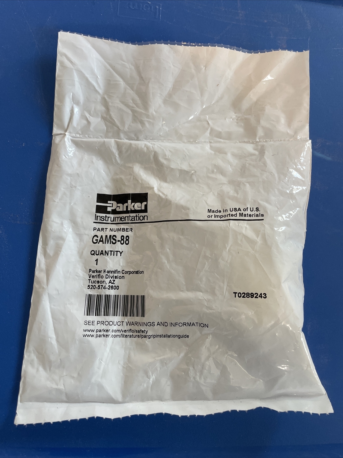 PARKER GAMS-88 / GAMS88 (NEW IN BOX)