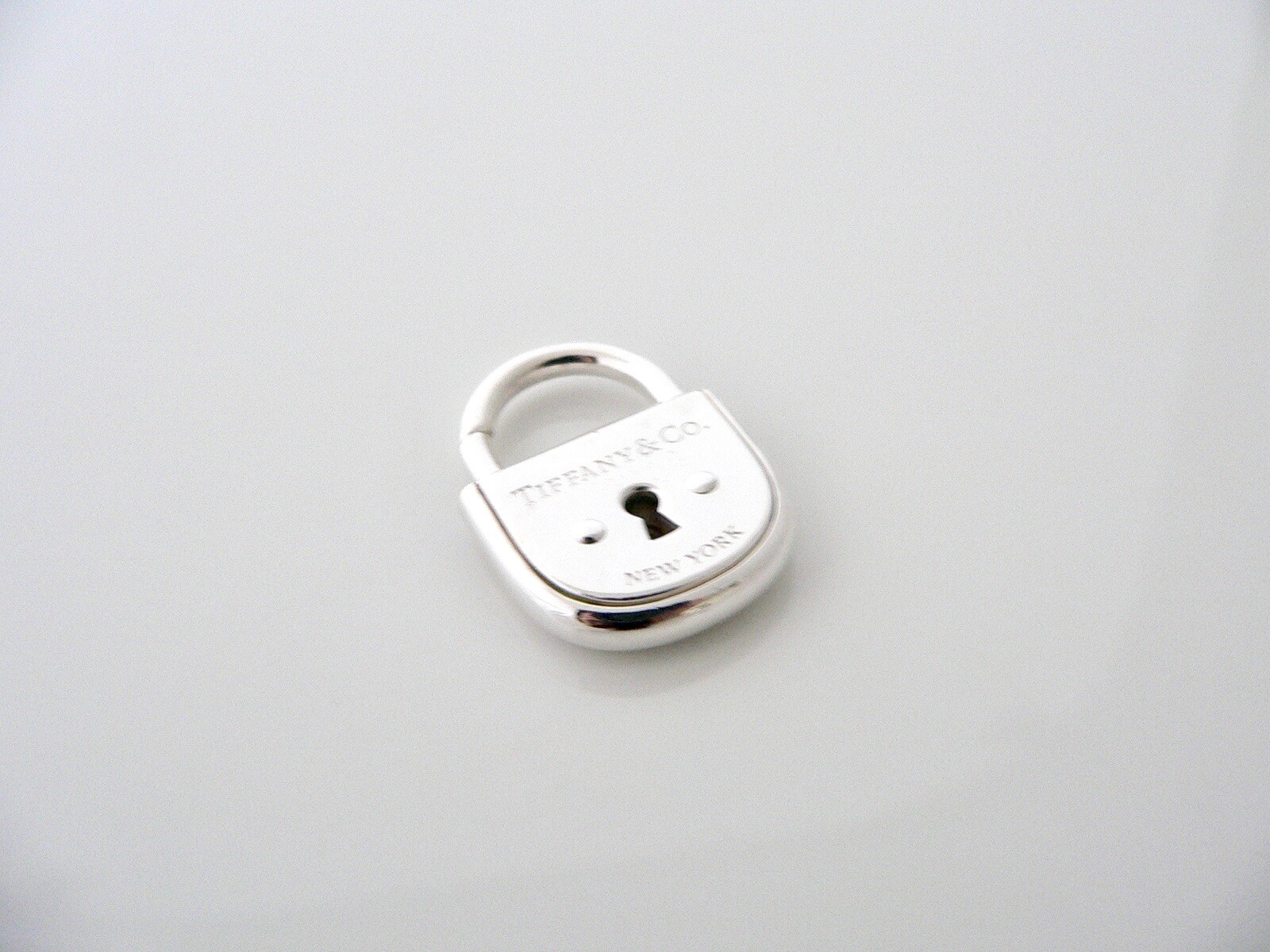 Tiffany & Co Padlock Arc Lock Pendant Charm 4 Necklace Bracelet Jewelry Gift 925