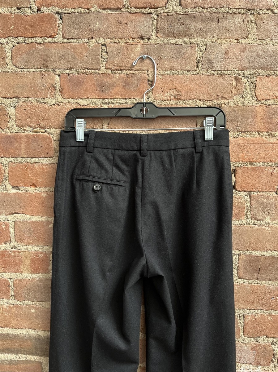 Jil Sander::パンツ:36[RESALE] Vintage Jil Sander Women's Cuffed Pants, Size 36, Black Wool