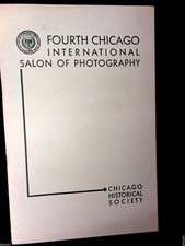 1945 Brochure Program THE CHICAGO INTERNATIONAL SALON OF PHOTOGRAPHY SOCIETY