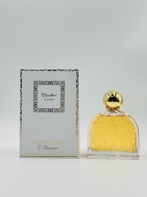 M Micallef O Feminin from Secrets of Love collection 75ml Parfum EDP NEW IN BOX