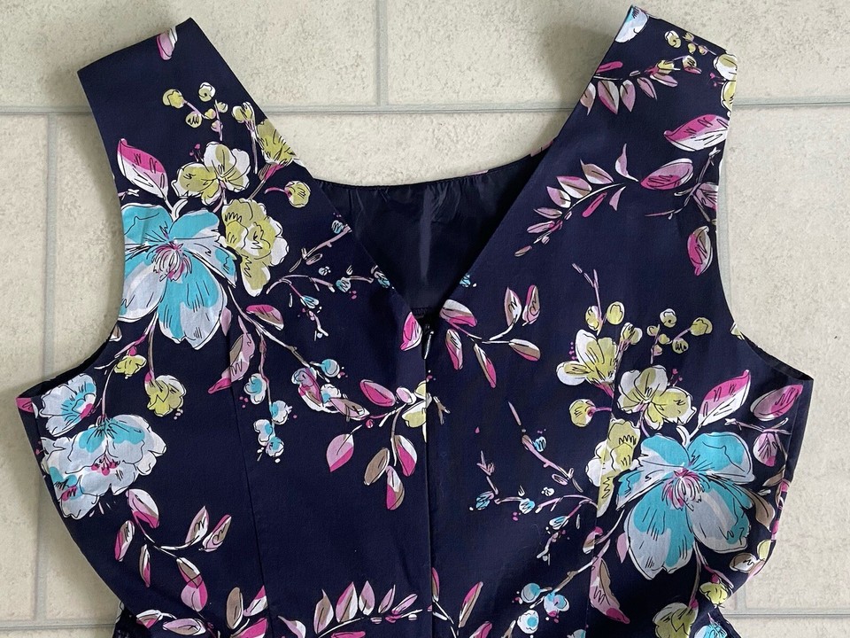 Lovely F&F Floral Cotton Summer Dress Size 10 Excellent Condition eBay