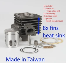 OEM cylinder kit 52mm for Eton E-Ton THUNDER 90 Viper 90 SIERRA 90  2000-2006 NJ