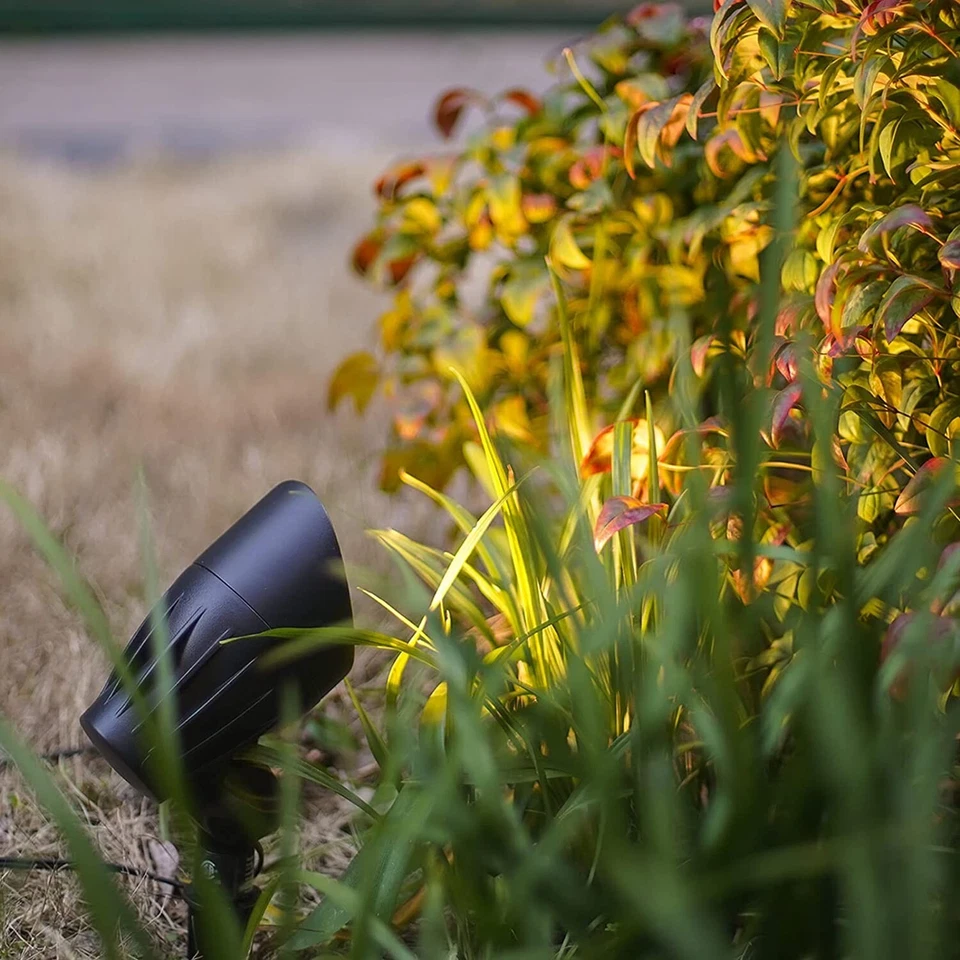 Paquete de 8 reflectores de iluminación de paisaje de bajo voltaje luz LED 11W exterior Foto 3 de 4