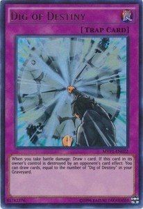 Dig of Destiny - MVP1-EN022 - Ultra Rare - Unlimited Edition x3 - Near Mint
