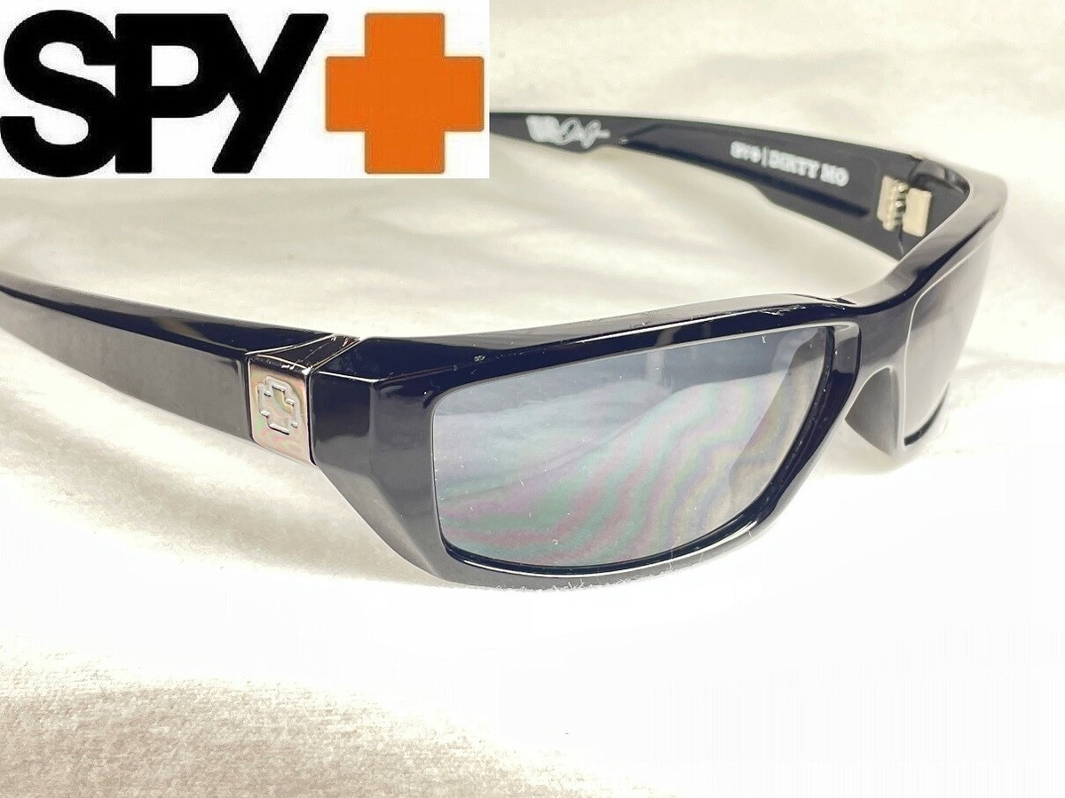 Spy Optic Dirty Mo Sunglasses Shiny Back frame with Grey Lenses | eBay