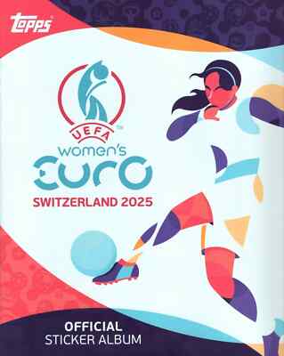 Euro 2025 Womens sticker UEFA Topps #157 to #308 Switzerland collection pick