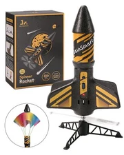 SainSmart Jr. Rocket Launcher for Kids, 200 Feet of Flight Altitude, Motorize...