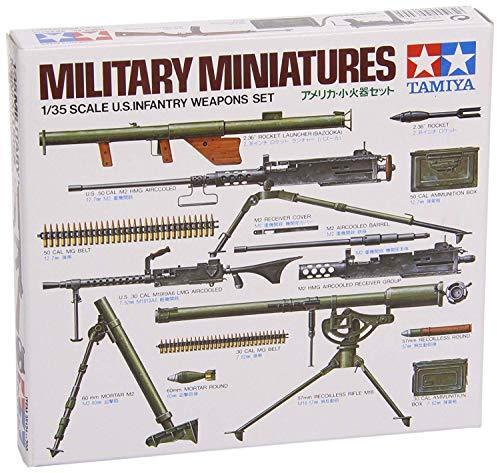 Tamiya 1/35 Model Kit Military Miniature US Army Small Firearm Set