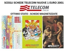 SCEGLI SCHEDE TELEFONICHE NUOVE 1,20 EURO 2001