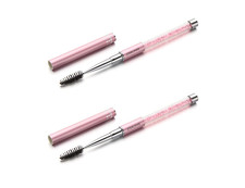 2PCS Mascara Brushes Eyebrow Eyelash Brushes Mascara Wands Applicators Eye Brush