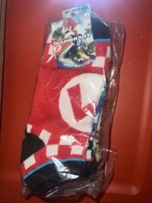 Mario Kart Mix and Match 5 pack Ankle Socks from Bioworld. New/unused.