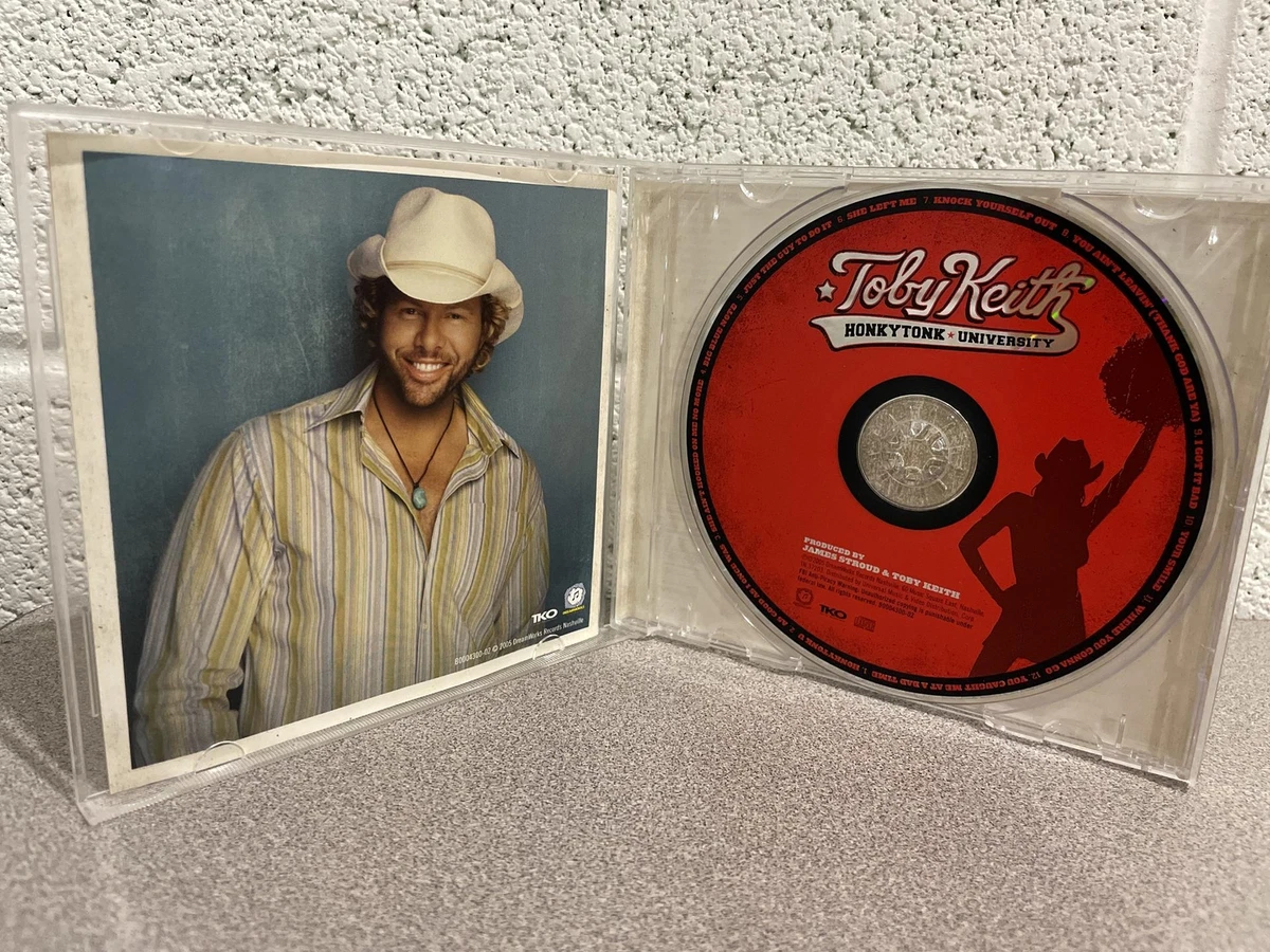Toby Keith "HONKYTONK UNIVERSITY" Music CD | eBay