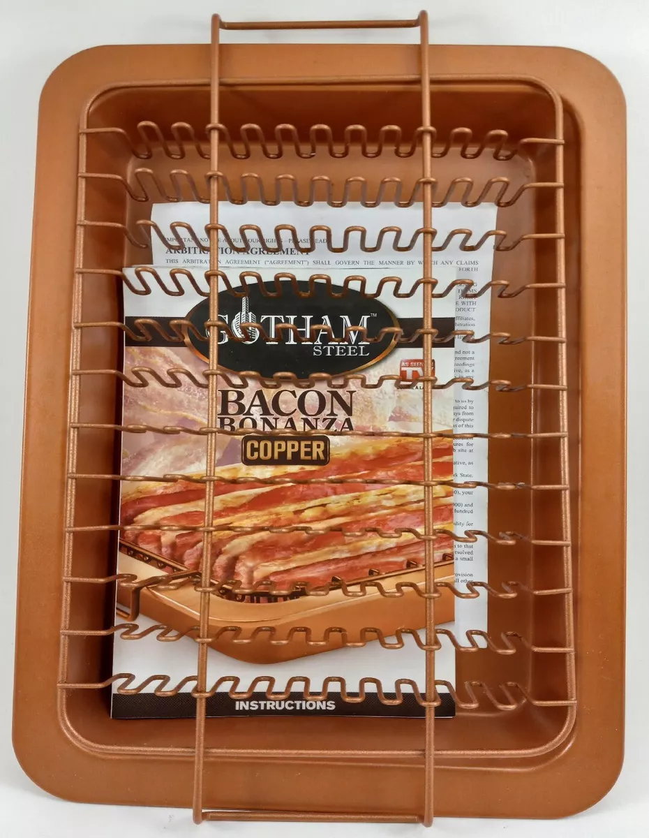  Gotham Steel Bacon Bonanza Large Baking Pan with Rack