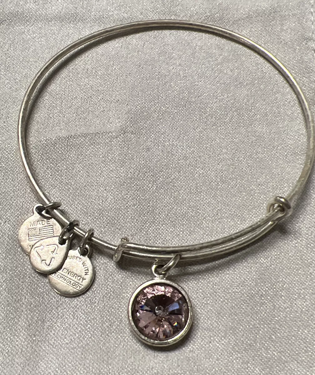 Alex And Ani June Birthstone Charm Bracelet eBay