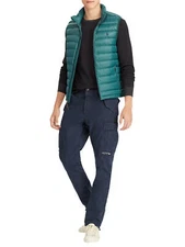 Polo Ralph Lauren Men's Down Packable Puffer Vest Jacket New With Tags