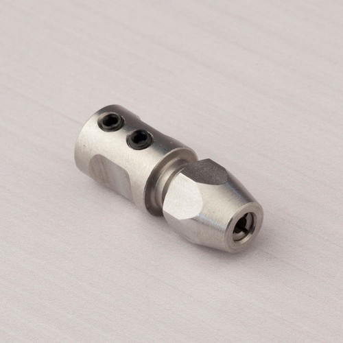 5mm to 4mm Steel Positive Reverse Collet Coupler Connector for 4mm Shaft RC Boat - Picture 2 of 12