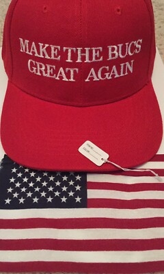 TAMPA BAY BUCCANEERS Hat MAKE THE BUCS GREAT AGAIN  Embroidered Hat TOM BRADY