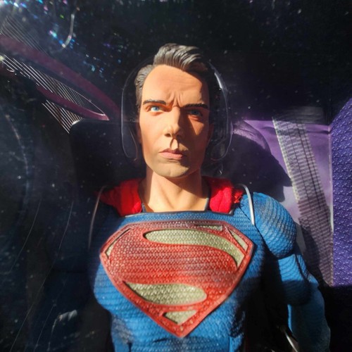 neca reel toys 18 inch figure man of steel blue 1:4 - Picture 3 of 21