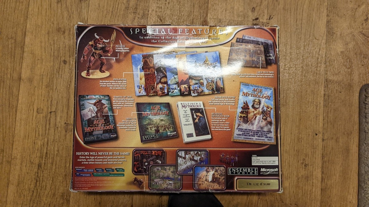 Age of Mythology: Collectors Edition (PC, 2002) for sale online | eBay