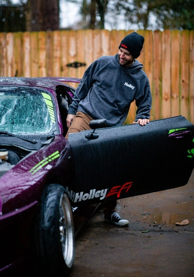 VETEMENTS FELPA CON CAPPUCCIO HOLLEY GRIGIO ANTRACITE HOL10432 3XHOL (Holley)