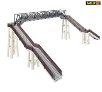 Faller 120179 FußGäNgerbrüCke, H0, Neu, Ovp