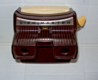 Vintage Sawyers Viewmaster beleuchteter Stereo-Betrachter Modell F getestet funktioniert