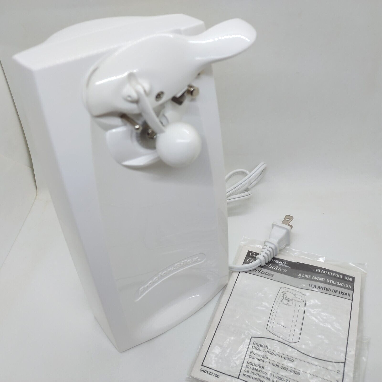 Proctor Silex Power Opener Can Opener Electronic 75224 eBay