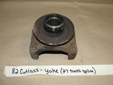 Oem 82 Olds Cutlass Rear End Differential Driveshaft 27 Tooth Spline Yoke