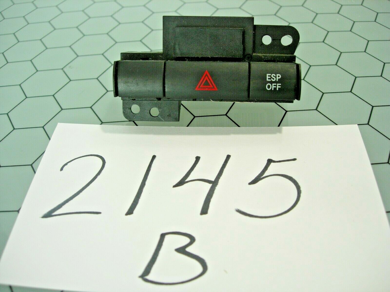 09 10 Town & Country Hazard Lights ESP OFF Switch Control Power #2145-B