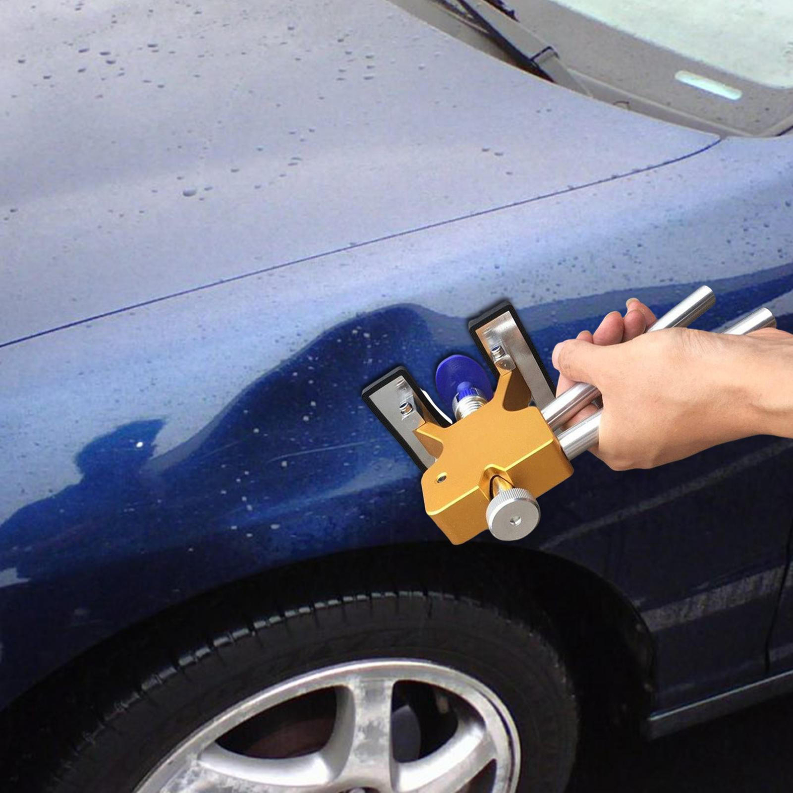 Car Dent Repair Kit Auto Body Repair Dent Removal Tools with 18 Tabs eBay