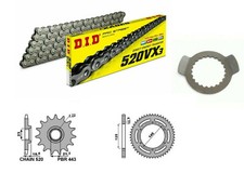 KIT/TRASMISSIONE YAMAHA XJ/600/DIVERSION 92/98 CORONA PIGNONE CATENA DID + FERMO