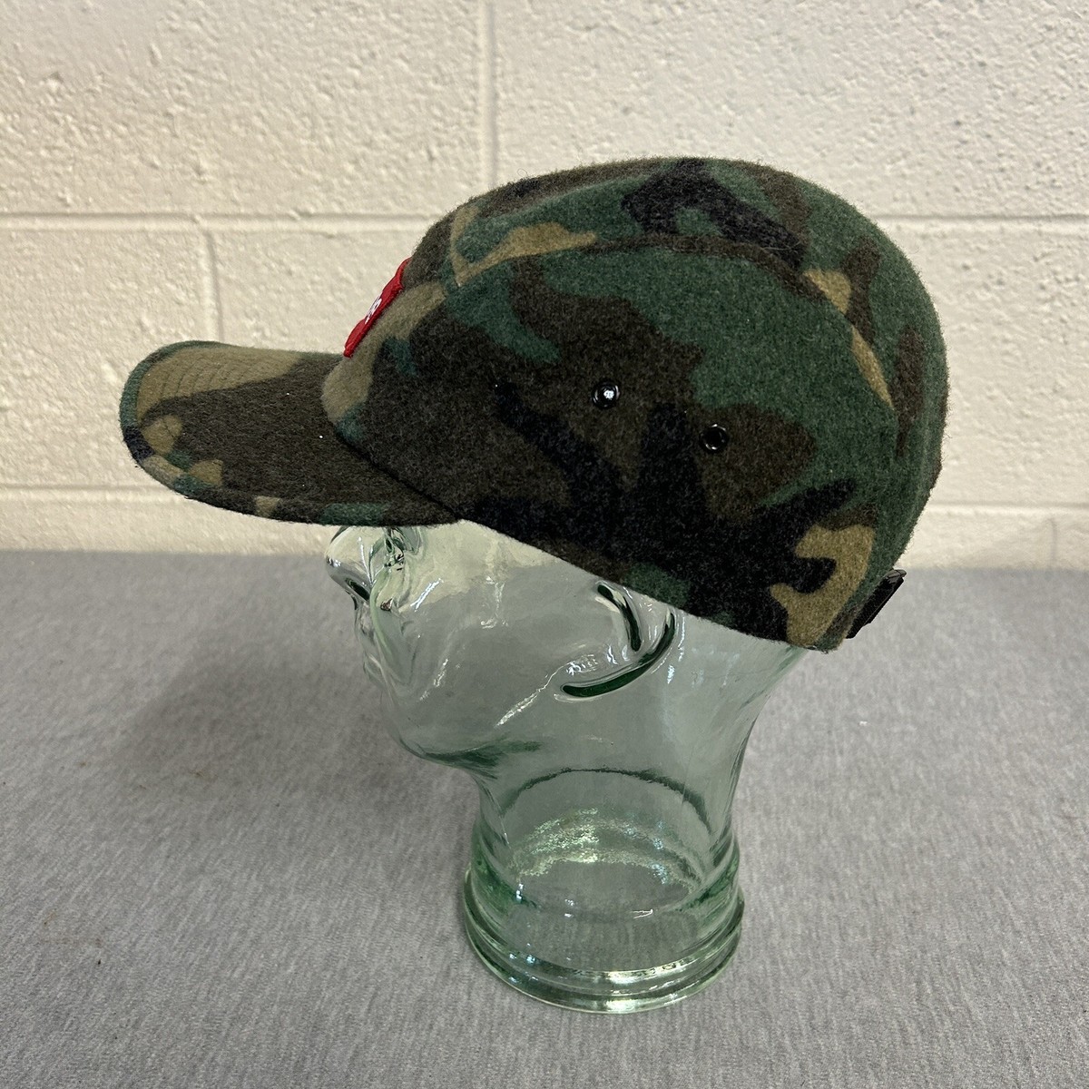 Supreme Washed Chino Twill Camp Cap 2016 Woodland Camo | eBay