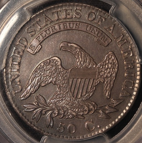 1826 Capped Bust Half Dollar, PCGS MS62, Overton 118, Incredible Strike! - Picture 12 of 12