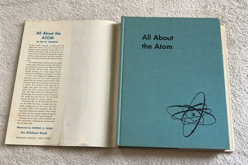All About The Atom by Ira M. Freeman HC DJ 8th Allabout Books #10 1955 - Picture 5 of 7