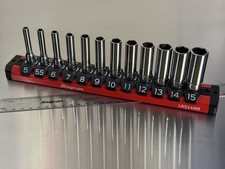 Snap-on 12pc Drive 6pt Metric Deep Sockets Set 515mm Usa - 112stmmy