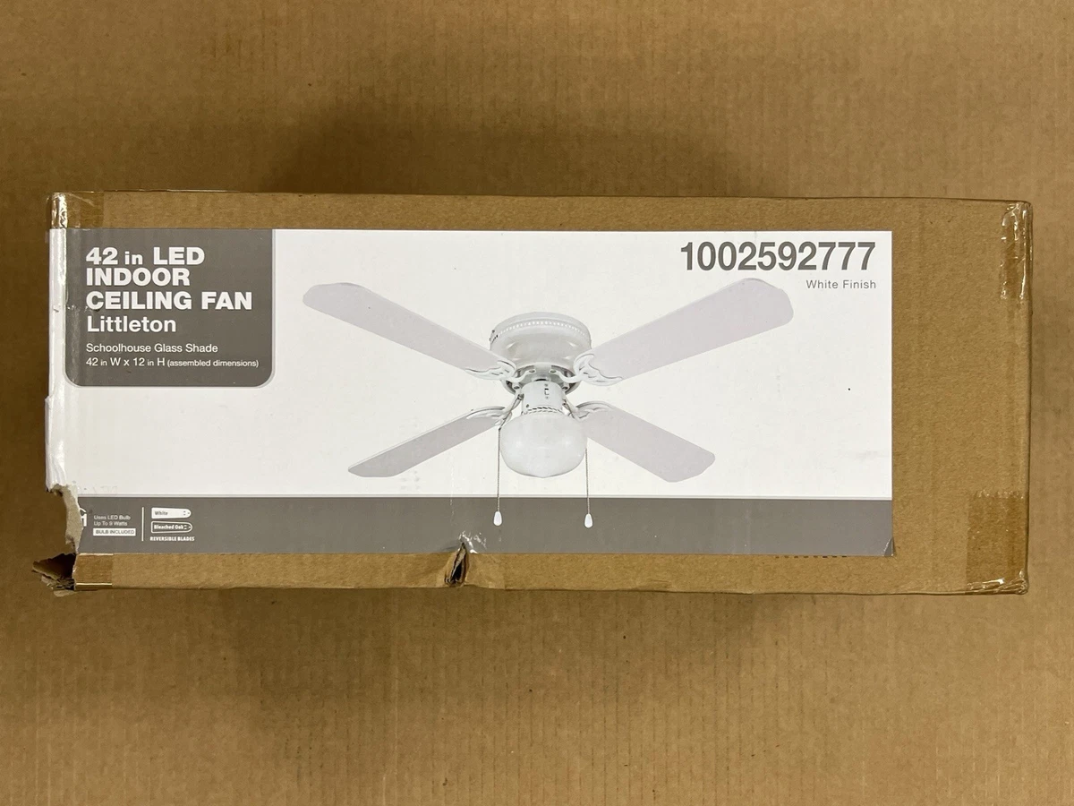Hampton Bay LED 42 in Fan Width Ceiling Fans for sale | eBay