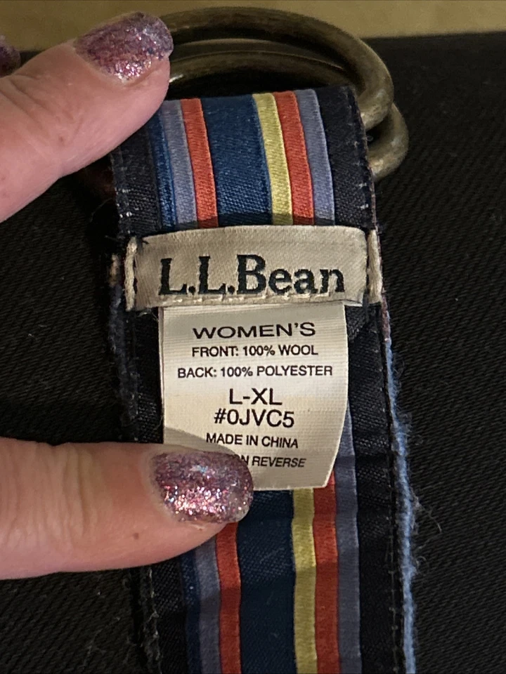 Vintage LL Bean Embroidered Ducks Belt Women’s L/XL - Image 4 of 4