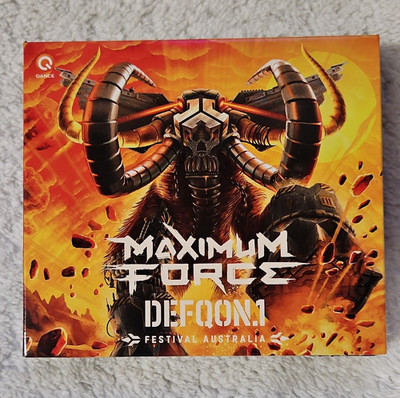 Maximum Force Defqon.1 Festival Australia 4CD Box Set Q-Dance Compilation