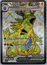 Tyranitar ex 211/197 SV03: Obsidian Flames Ultra Rare Holo -NM on eBay