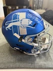 Barry Sanders Signed Detroit Lions Speedflex Full Size Helmet Schwartz COA