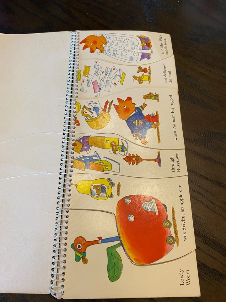 Richard Scarry's Mix or Match Storybook book 200,00 Comical Combinations Vintage Foto 2 de 2