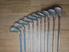 Dynacraft Topaz Iron + Driver Full Set 3-9 Woods 1 3 5 Loft England Apollo AP46