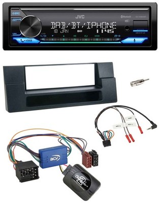 JVC Bluetooth DAB USB Lenkrad Autoradio für BMW 5er E39 96-04 Aktivsystem Ablage