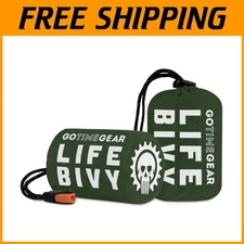 Lightweight Thermal Bivy Sack - Essential Survival Gear for Adventures, 2 Pack