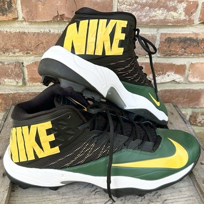 Nike Zoom Code Elite Football Cleats Sneakers Mens Size 16 Green Bay Packers NEW